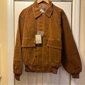 Made in Italy - GA Italian Textile Group- brown Faux suede- Mens - XL